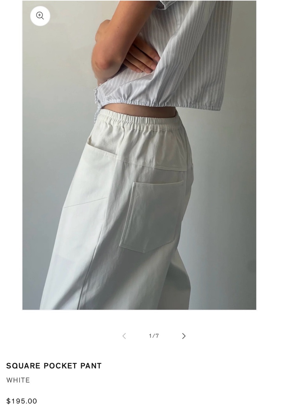 Deiji Studios SQUARE POCKET PANT